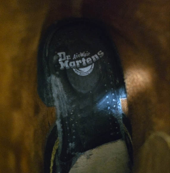 Dr. Martens 101 Vintage Smooth Leather 6-eye Ankle Boots Men's 9 - Picture 9 of 9